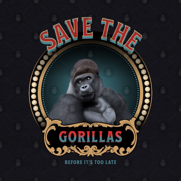 Save The Gorillas by Suneldesigns